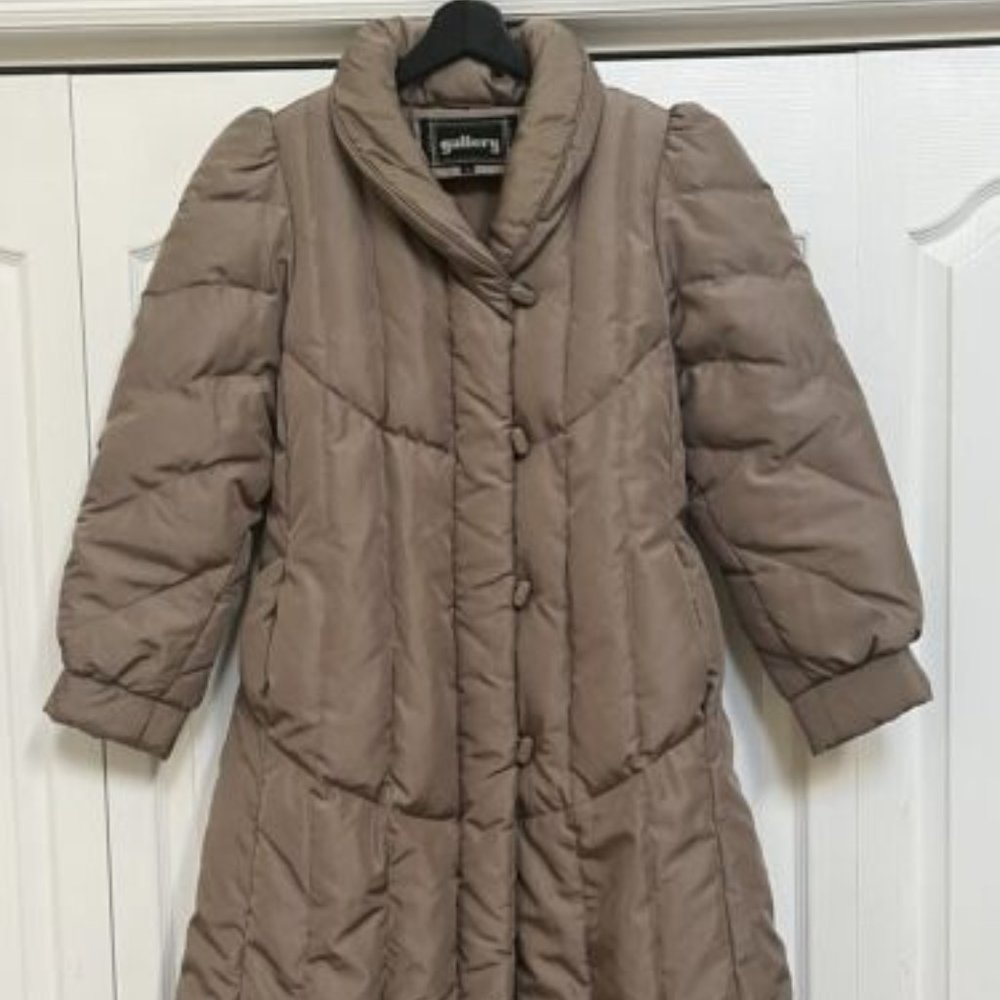 VINTAGE Down puffer coat Stranger Things Joyce - S - 1980's
